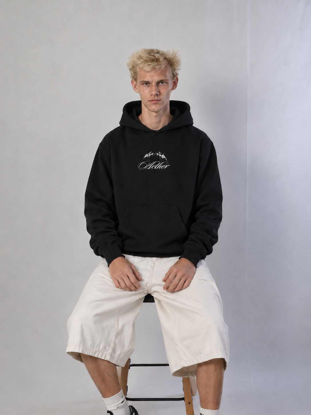 Blacked out Hoodie