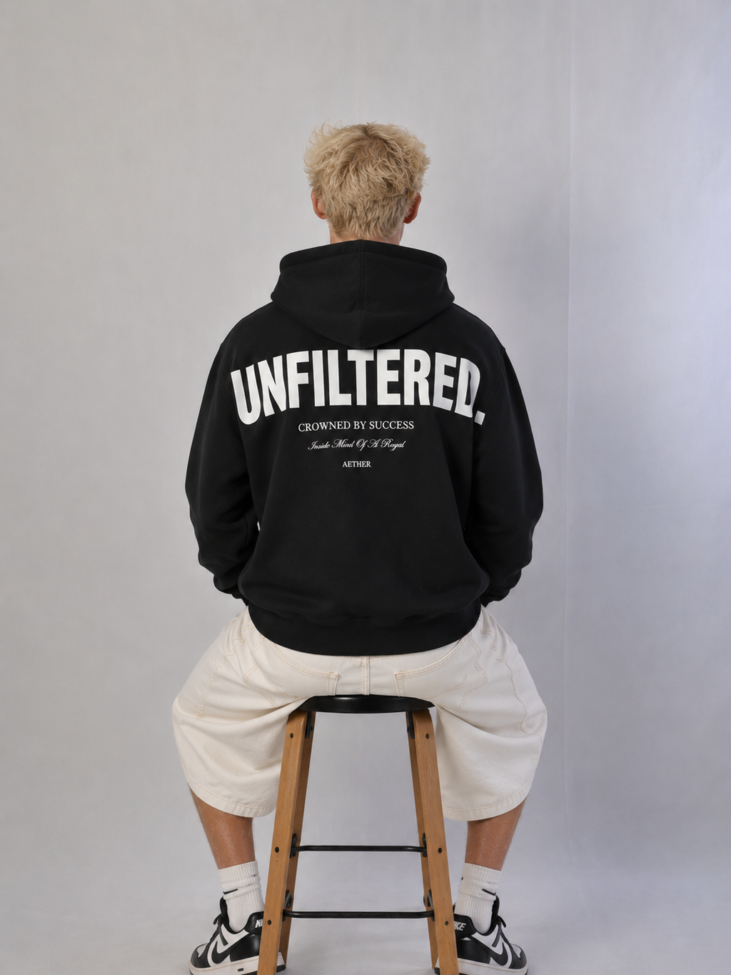 Blacked out Hoodie