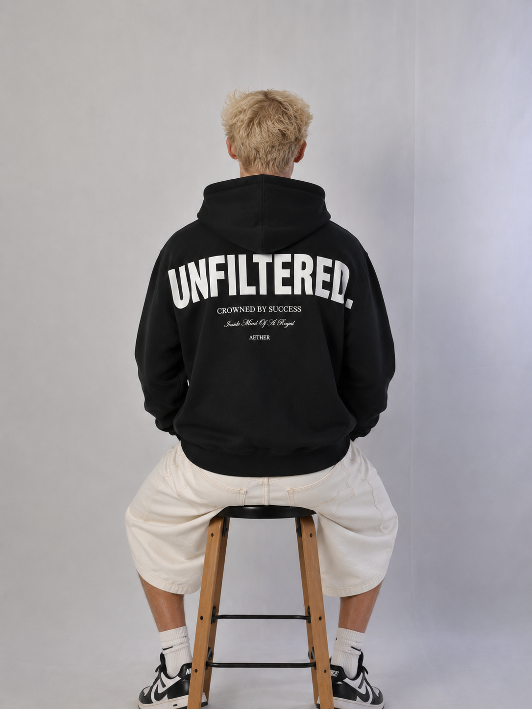 Blacked out Hoodie